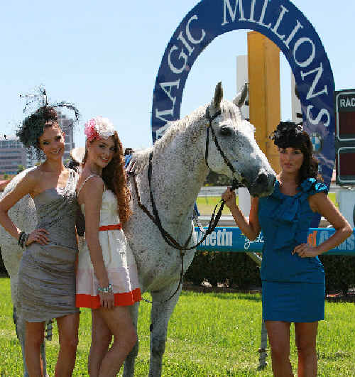 Thousands are expected to enjoy the Magic Millions event. Thousands are expected to enjoy the Magic Millions event.